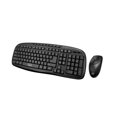 Adesso WKB1330CB Wireless Desktop Keyboard Mouse Combo Hire