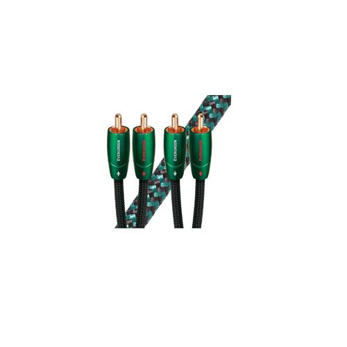 AUDIOQUEST EVERG01R Evergreen 1M 2 to 2 RCA Male Cable Rent