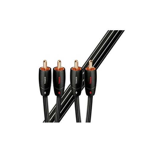 AUDIOQUEST TOWER01R Tower 1M 2 to 2 RCA Male Cable Hire  