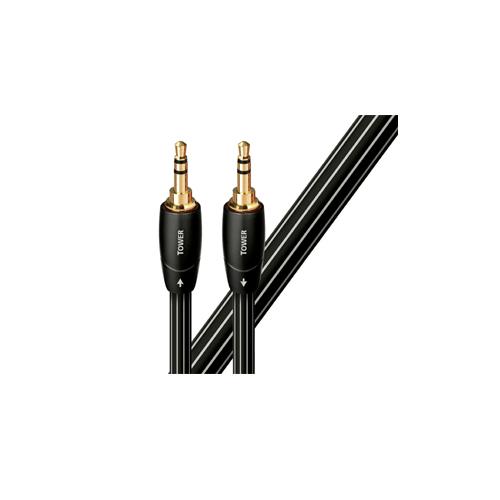 AUDIOQUEST TOWER03M Tower 3M 3.5mm M to 3.5mm M. Solid Long Grain Copper Cable Rent