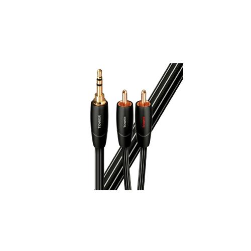 AUDIOQUEST TOWER05MR Tower 5M 3.5mm to 2 RCA Cable Hire