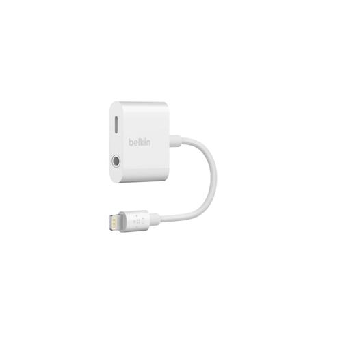 Belkin Lightning to 3.5mm White Audio Cable Hire