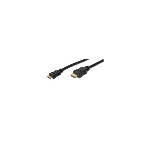Digitus AK330109020S HDMI Type A  HDMI Micro Type D 19 Pin Cable Hire