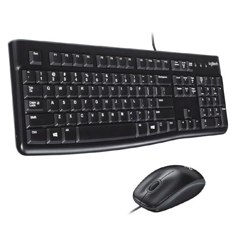 Logitech MK120 Desktop Corded Keyboard Mouse Combo Hire