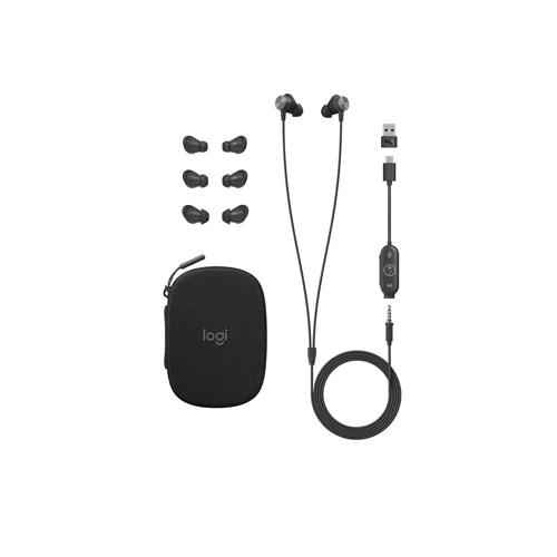 Logitech Zone Wired Earbuds Hire