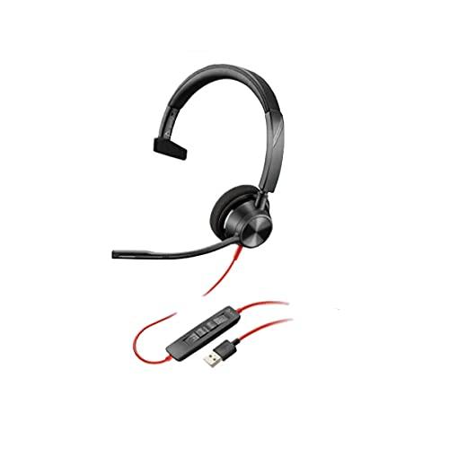 Poly Blackwire 3310M USB Monaural Headset Rent