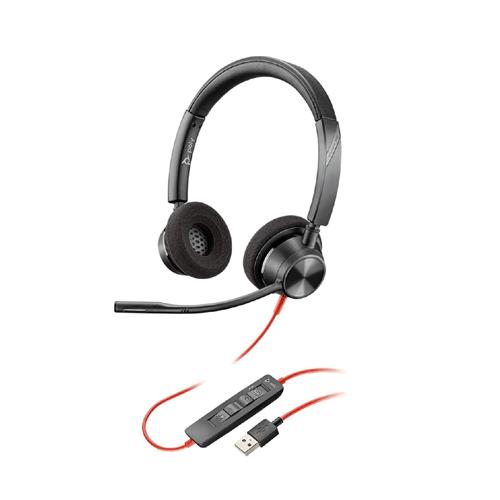 Poly Blackwire 3320 M USB Interface Headset Hire