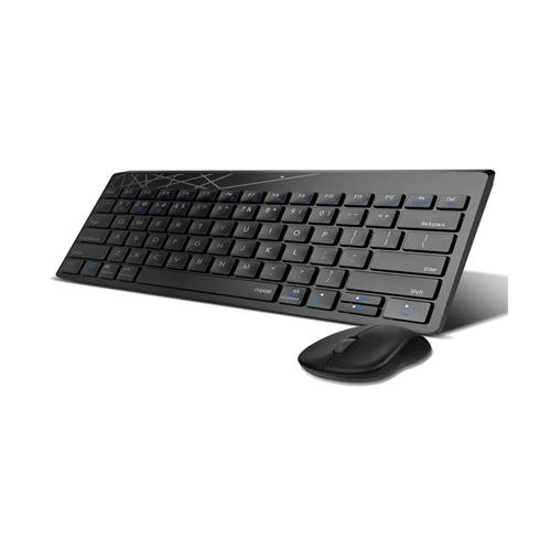 Rapoo 8000M Multimode Wireless Keyboard Mouse Combo Hire
