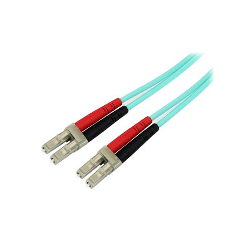 StarTech 10 Gb Aqua Fiber Patch Cable Rent 
