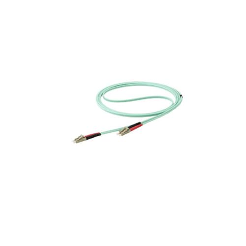  StarTech 450FBLCLC OM4 LC to LC Multimode Duplex Fiber Optic Patch Cable Rent   