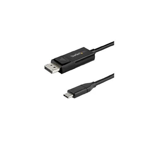 StarTech CDP2DP142MBD 6ft 2m USBC to DisplayPort 14 Cable Hire