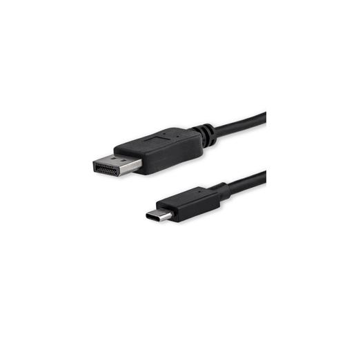  StarTech CDP2DPMM1MB 3ft1m USBC to DisplayPort 12 Cable Hire 