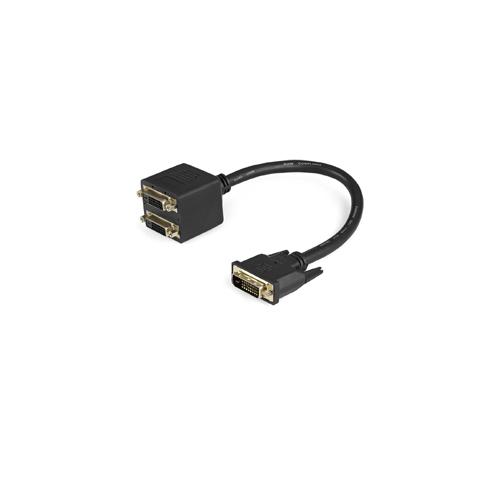 StarTech DVISPL1DD 1ft DVI to 2x DVI Video Splitter Cable Hire