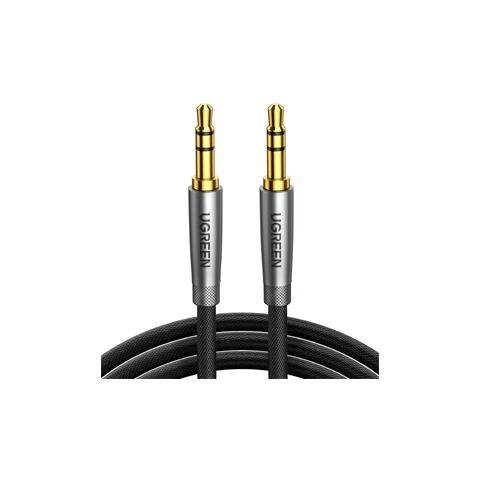 UGREEN Black 6.35mm Male to 6.35mm Male Stereo Auxiliary Aux Audio Cable Hire