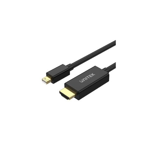 Unitek V1152A 2M Mini DisplayPort Male to to HDMI Male Adapter Cable Hire